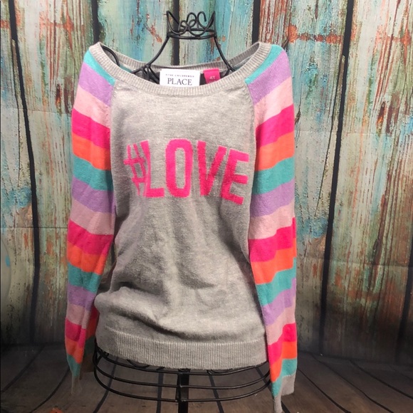 The Children's Place Other - Children’s place toddler girl sweater “LOVE”